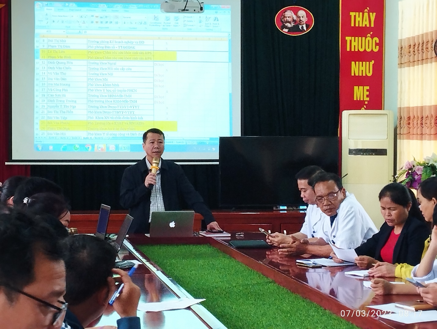 TỔ CHỨC HỘI NGHỊ CÁN BÔ CHỦ CHỐT THỰC HIỆN QUY TRÌNH 5 BƯỚC VỀ CÔNG TÁC CÁN BỘ