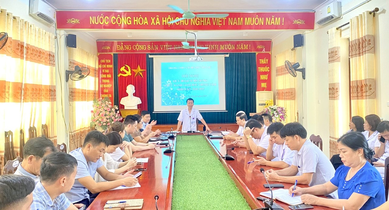 HỘI NGHỊ QUY HOẠCH BỔ SUNG CHỨC DANH GIÁM ĐỐC TTYT HUYỆN TÂN LẠC