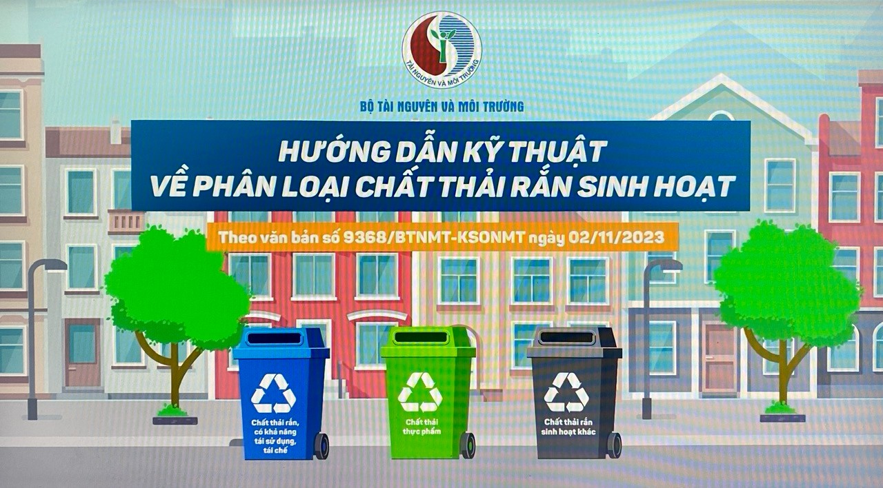 HƯỚNG DẪN CHI TIẾT KỸ THUẬT PHÂN LOẠI CHẤT THẢI RẮN SINH HOẠT