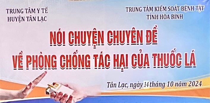 TĂNG CƯỜNG NHẬN THỨC VỀ TÁC HẠI CỦA THUỐC LÁ