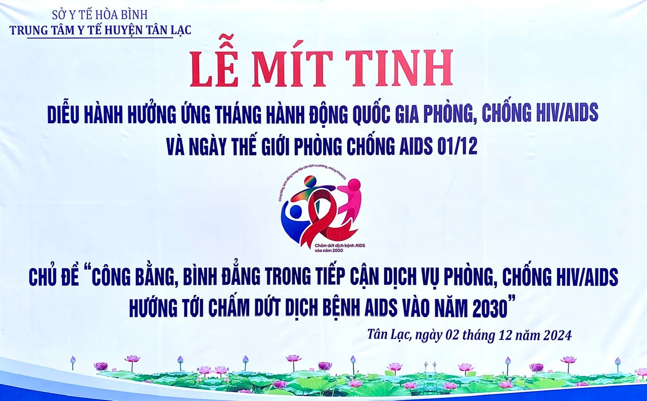MÍT TINH DIỄU HÀNH HƯỞNG ỨNG THÁNG HÀNH ĐỘNG QUỐC GIA PHÒNG, CHỐNG HIV/AIDS VÀ NGÀY THẾ GIỚI PHÒNG, CHỐNG AIDS 01/12