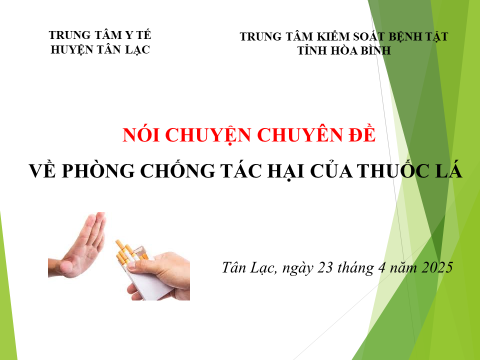 ĐẨY MẠNH TUYÊN TRUYỀN PHÒNG, CHỐNG TÁC HẠI CỦA THUỐC LÁ