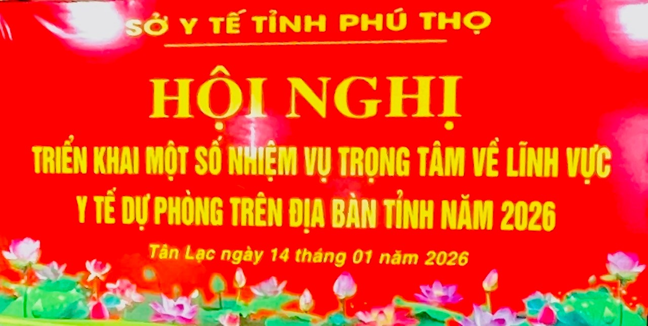 SỞ Y TẾ LÀM VIỆC VỚI CÁC ĐƠN VỊ Y TẾ KHU VỰC VỀ TRIỂN KHAI NHIỆM VỤ TRỌNG TÂM Y TẾ DỰ PHÒNG NĂM 2026